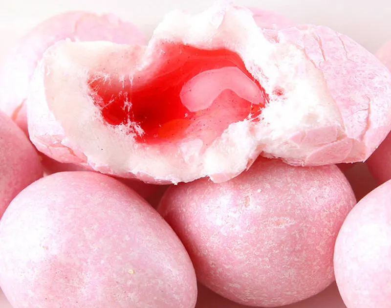 CHICLE RELLENO EN EL CENTRO